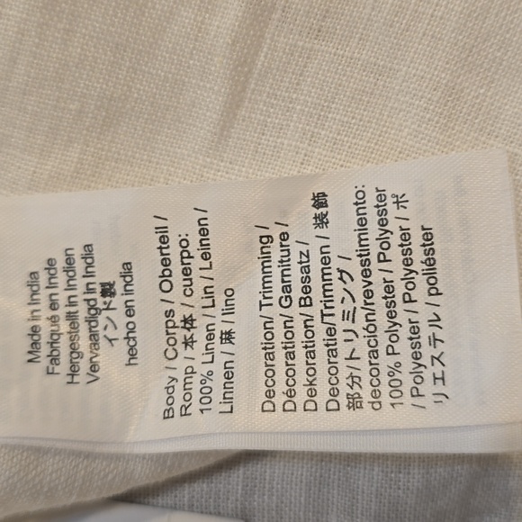 J.Crew Retail Lace-trim squareneck tank top in linen white XXS $69.50 - Picture 9 of 13